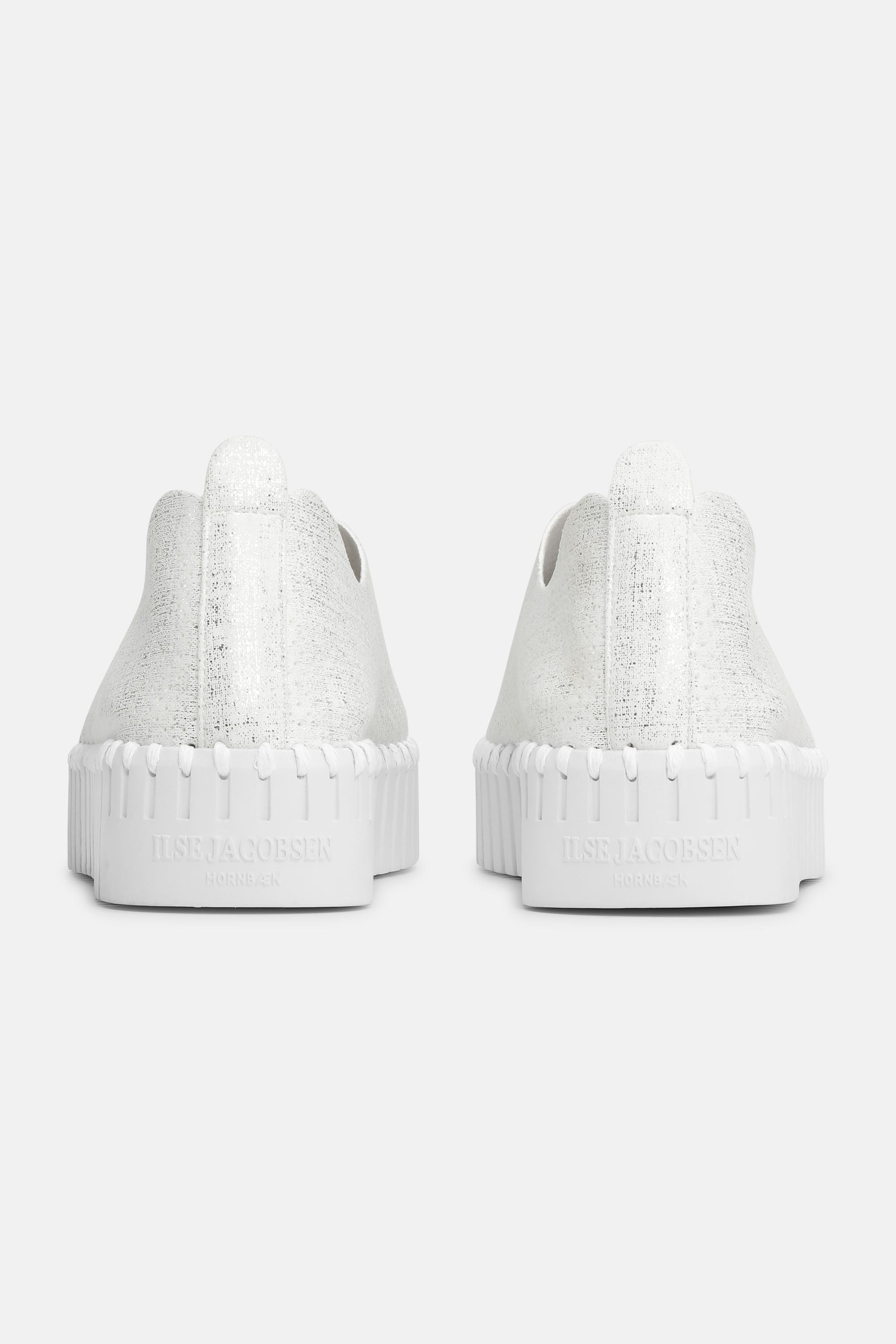 Tulip Zapatos con Plataforma Brillo - White White